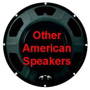 American Guitar Speakers, American Speakers or by whatever name you want to call American Guitar Speakers or American Speakers by. Are something Amps-n-bits specialize in,  Classic Collectable American Guitar Speakers, American Speakers.