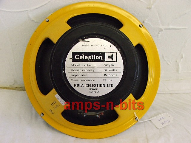 Celestion Guitar Speakers, Celestion Speakers or by whatever name you want to call Celestion Guitar Speakers or Celestion Speakers by. Are something Amps-n-bits specialize in,  Classic Collectable Celestion Guitar Speakers, Celestion Speakers.