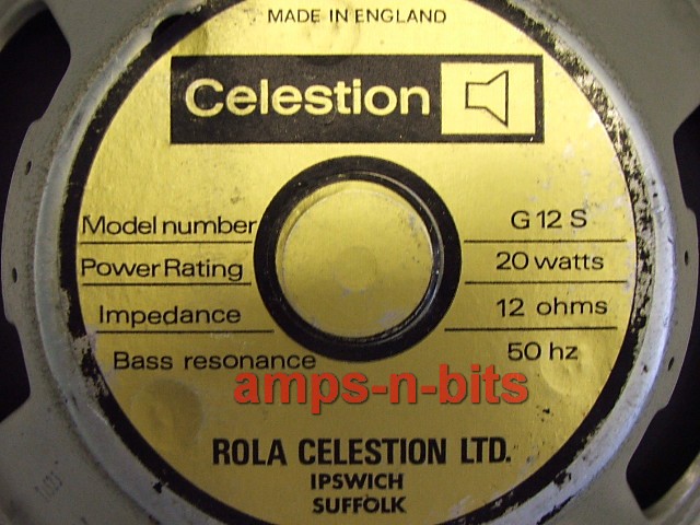 Celestion Guitar Speakers, Celestion Speakers or by whatever name you want to call Celestion Guitar Speakers or Celestion Speakers by. Are something Amps-n-bits specialize in,  Classic Collectable Celestion Guitar Speakers, Celestion Speakers.